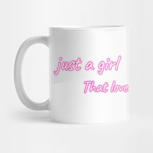 just a girl that loves dogs Mug